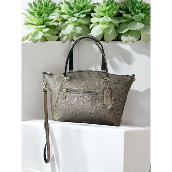Vintage Coach Prairie Satchel Bronze with gold hardware - Picture 1 of 12